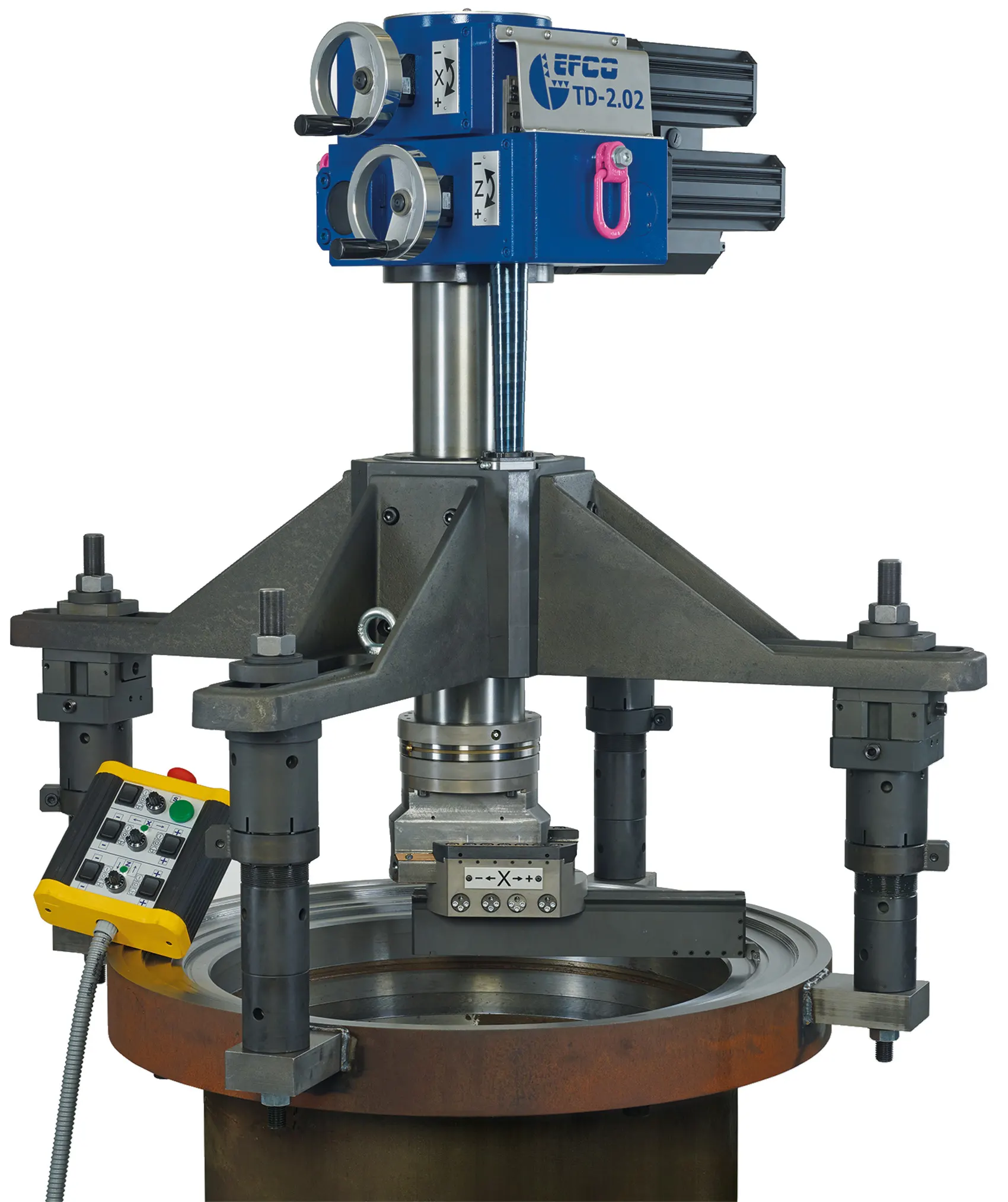 Транспортабельные токарные станки с ЧПУ для уплотнения поверхностей и отверстий (TD CNC)