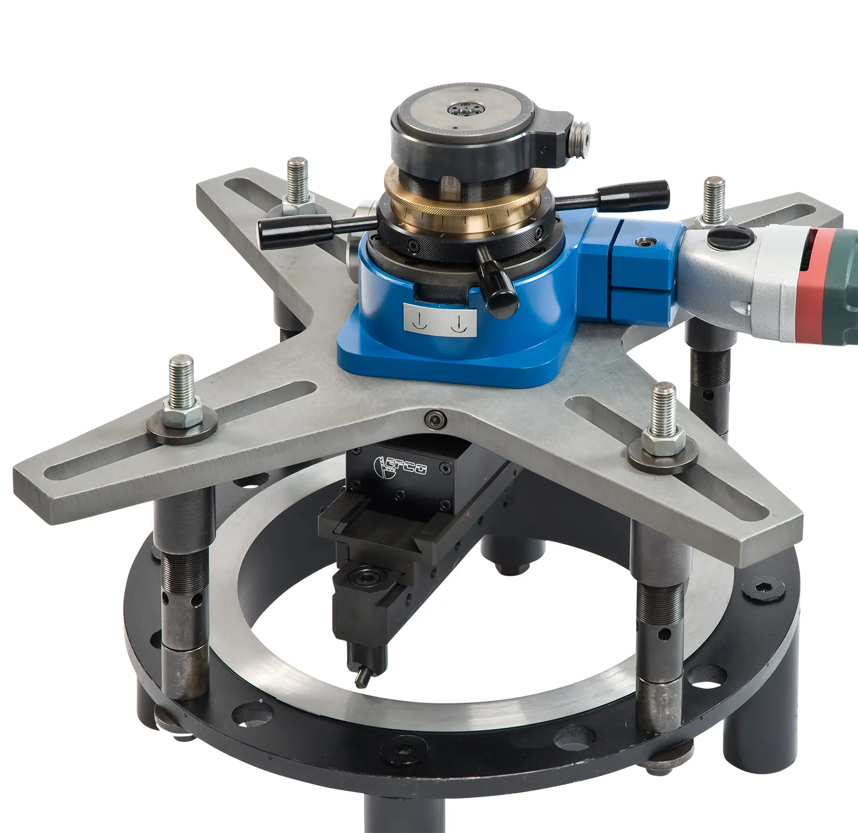 ماكينات خراطة الشفة المشبكية الخارجية القابلة للنقل